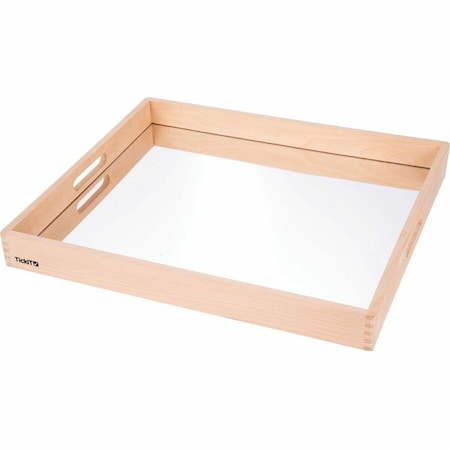 Tickit Wooden Mirror Tray 73466