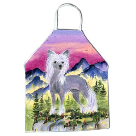 Carolines Treasures Chinese Crested Apron - 27 x 31 in. SS8326APRON