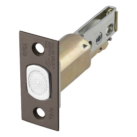 Assa Abloy Accentra Deadbolt, Cylindrical, Dark Bronze Finish D38 613E