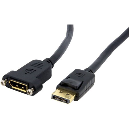 Startech.Com 3ft Panel Mount DisplayPort Cable M/F DPPNLFM3