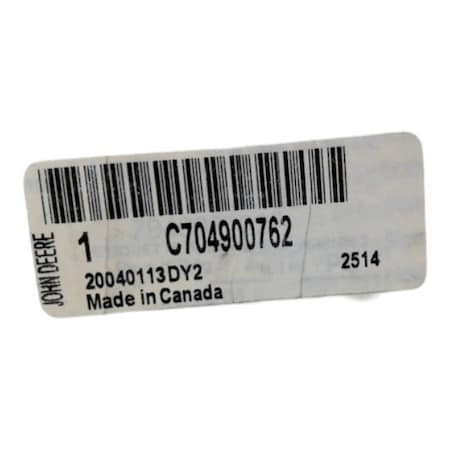 John Deere SAFETY SIGN, JOHN DEERE OEM C704900762 C704900762