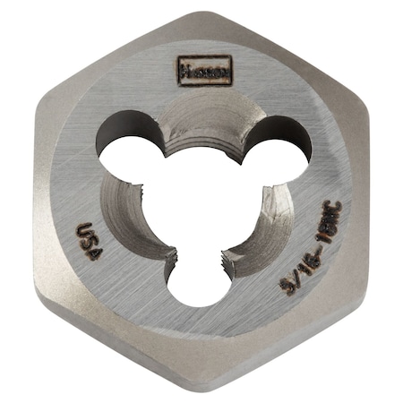 Irwin Die, Threat Size: 5/16"-18, NC, 11/16", HRT 7227ZR