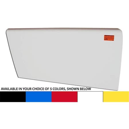 Five Star Mfg 661-21A-BR ABC Aluminium Right Door - Black FIV661-21A-BR