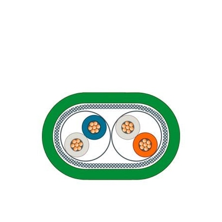 Siemens Industrial Ethernet TP Cord 9/RJ45 TP cord pre-assembled with 1x RJ45 6XV1850-2JH20