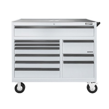 Kennedy Roller Cabinet, 48 1/2" W, 43 1/4" H, White 4910MPWH