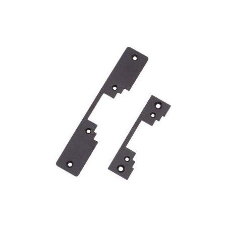 Schlage Lock Co Faceplate Square/Radius 4 7/8 x 1-1/4 CSFP KIT US10B