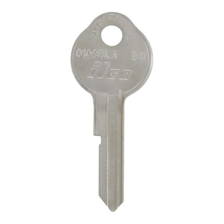 Homecare Products Automotive Universal Key Blank for B11 Single Sided for GM, Silver HO3324503