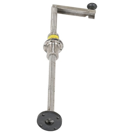 Vestil Leveling Jack 21 In Travel, SS LJ-21-SS