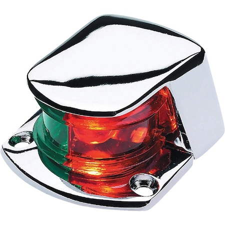 Seachoice Zamak Chrome 12V Bi-Color Bow Light 4981