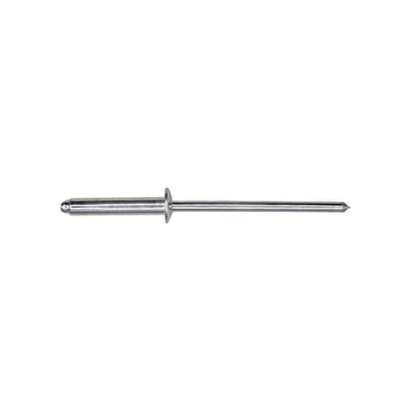 Auveco Panel Blind Steel Rivet 1/8in Diameter 3/8in-1/2in Grip, 100PK 19047