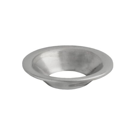 Auveco #10 Flush Type Finishing Washer Nickel Plated, 100PK 16015