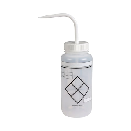 Zoro Select Wash Bottle, Plastic, 9.13in H, PK3 832J87
