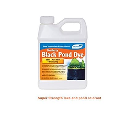 Monterey Bay Monterey 1 Quart Black Pond Dye, 12PK LG1169