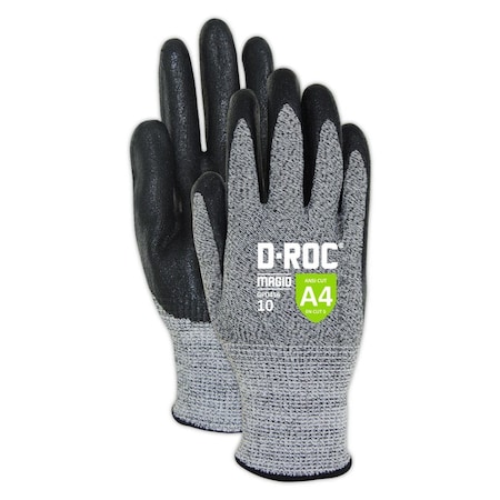 Magid Griffin Gear 13-Gauge DuraBlend Foam Nitrile Coated Work Glove, Cut Level A4, Size 5 GPD4565
