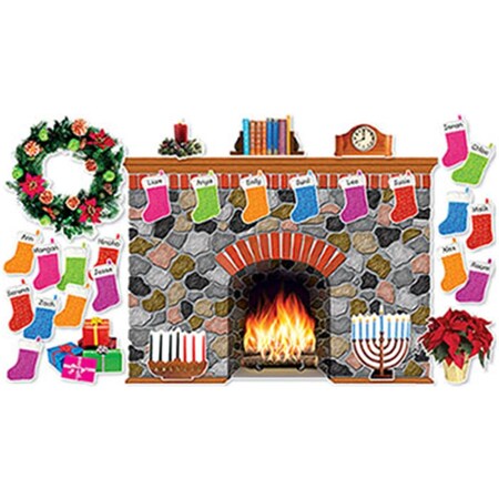 Plushdeluxe Holiday Hearth Bb Set PL283995