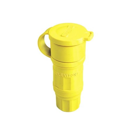 Leviton Industrial Grade Wetguard Connector 30 Amp, 125/250 Volt 29W74