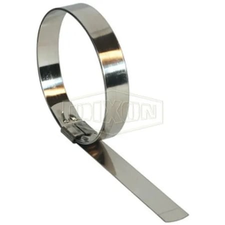Dixon HB Series Center Punch Smooth ID Band Clamp, 3 ID x 0.025 in Thick, 201 SS, Domestic HBC12S