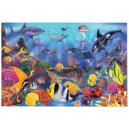 Melissa & Doug Underwater Floor Puzzle, 36in x 24in, 48 Pieces 427