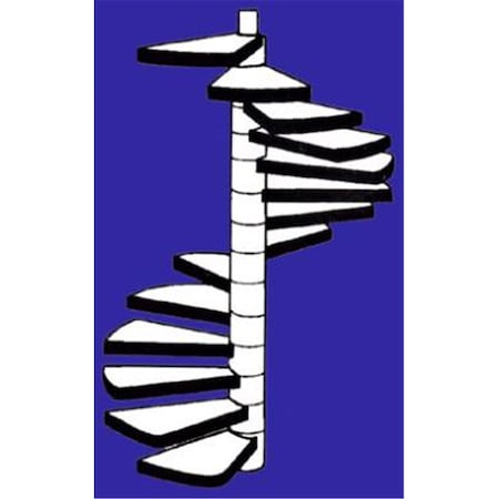 Plastruct STAS - 48 Custom Spiral Staircase PLS90947