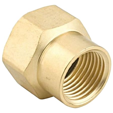 Gilmour Gilmour 800574-1001 Hose Connector, 1/2 x 3/4 in, FNPT x FNH, Brass 800574-1001