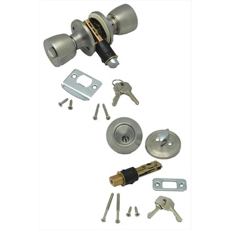 Strike3 013234SS Combo Lock Set of Stainless Steel ST362067