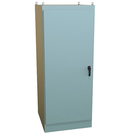 Hammond Handle Electrical Enclosure, 90 in H, 36 in D, 36 in W, 12, Steel 1418YYD36