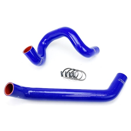 Hps Performance High Temp Reinforced Silicone Radiator Coolant Hose Kit, Blue,  57-1220R-BLUE