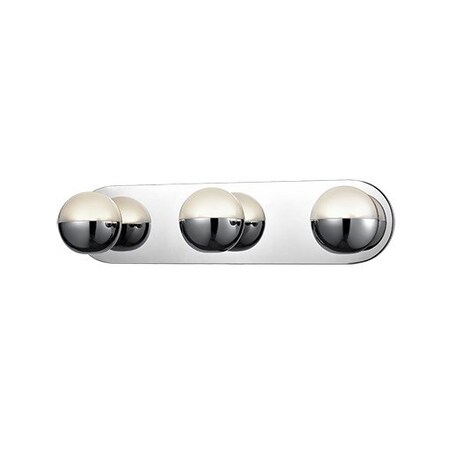 Kuzco Lighting Pluto Chrome Bathroom Fixtures VL47321-CH