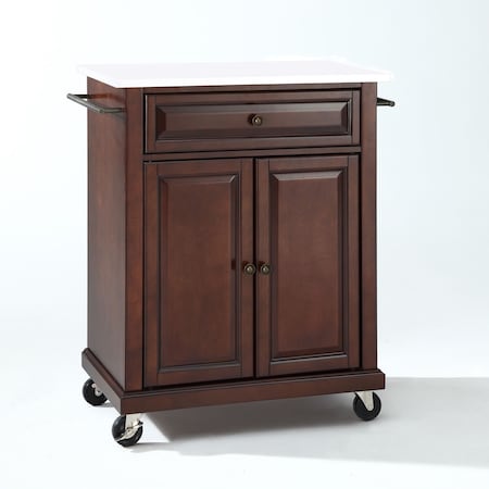 Crosley Compact Stone Top Kitchen Cart KF30020EMA