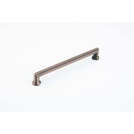 Schaub 8in Center to Center Empire Cabinet Pull Empire Bronze Finish 879-EBZ