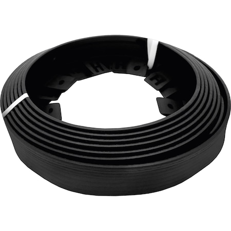 Master Mark 25 ft. L X 3.2 in. H Plastic Black Coiled Edging 41225