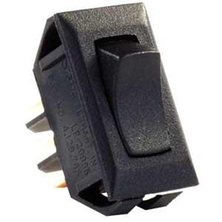 Powerhouse 12665 12V On-Off-On Switch - Black PO364852