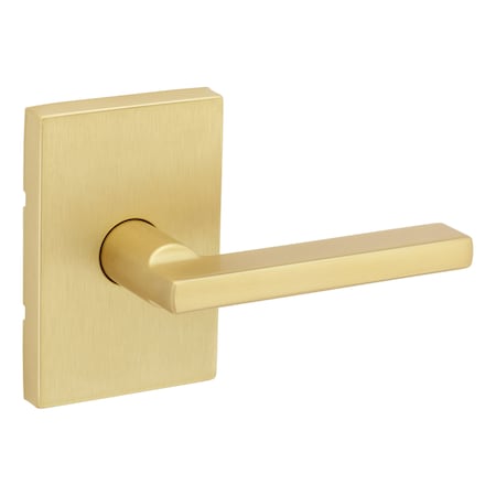 Kwikset Residential Door Levers Passage Reversible Satin Brass 720HFLRCT-4