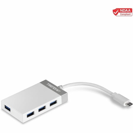 Trendnet 4-port High Speed USB 3.0 Mini Hub TU3-H4E
