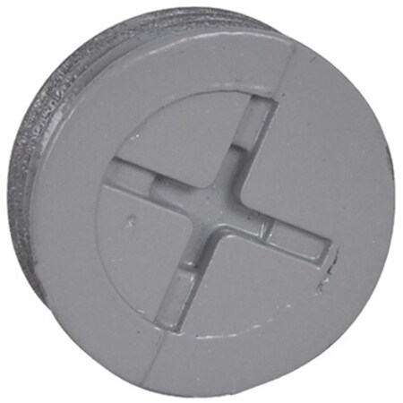 Evolve PT-50-AL 0.5 in. Closure Plug, Gray, 3PK EV581885