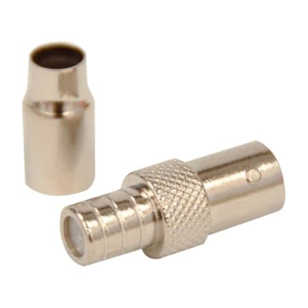 Dolphin Components Cable Coupler, BNC/Female, RG59 Coax, PK10 DC-89-2
