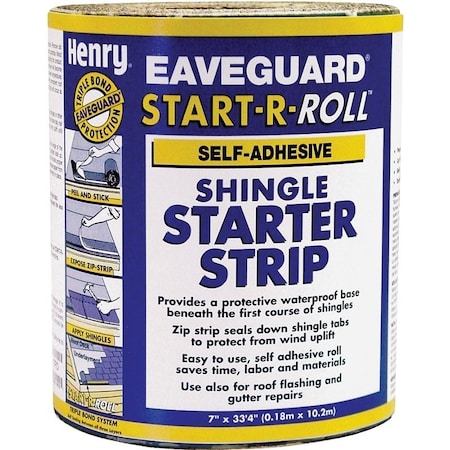 Henry Eaveguard HE351AA936 Shingle Starter Strip, Solid AA936