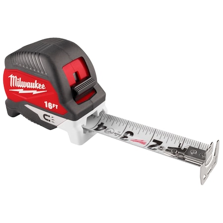 Milwaukee Tool Magnetic Tape, 16 ft Blade 48-22-1018M