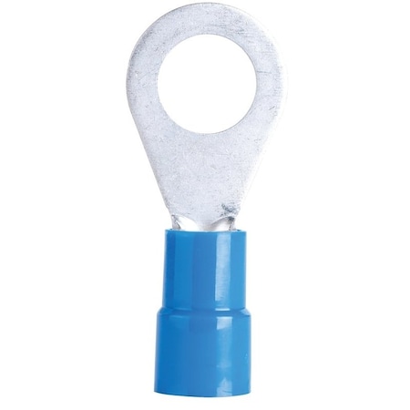 Gardner Bender Ring Terminal, 14 AWG, Vinyl Insulated, Crimp Termination Only 20-103