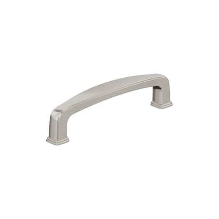 Amerock Franklin 3-3/4 inch (96mm) Center-to-Center Satin Nickel Cabinet Pull, 10PK 10VMP37051G10