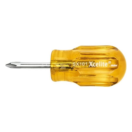 Xcelite Screwdriver, Stubby, Phillips, 1 SX101N