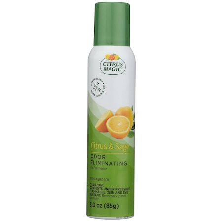 Citrus Magic Citrus and Sage Scent Air Freshener Spray 3 oz Aerosol 1 pk 612173275