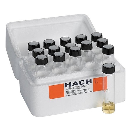 Hach Lauryl Tryptose, w/MUG Broth Tubes, PK15 2217515