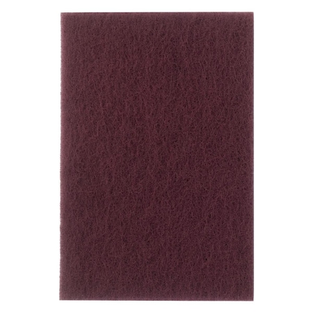Norton Co 6 x 9 in. Bear-Tex Primer Prep Scuff Pad, Maroon NTN-58000