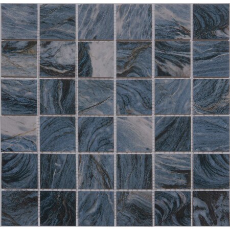 Andova Tiles Venataro 2-in. x 2-in. Polished Natural Stone/ Marble Porcelain Floor and Wall Mosaic Tile, 2PK ANDVENA1540