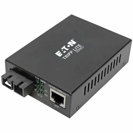 Eaton Eaton Media Converter, Ethernet to Multimode Fiber SC, 10/100/1000 Mbps N785-INT-PSCMM2
