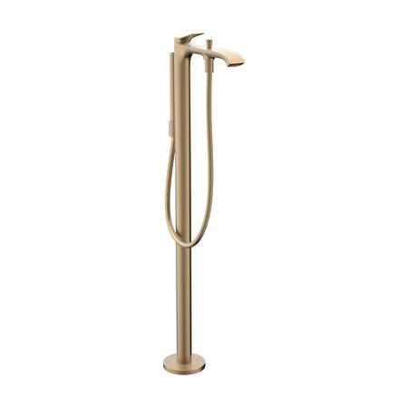 Hansgrohe Vivenis Freestanding Tub Filler Trim with 1.75 GPM Handshower in Brushed Bronze 75445141