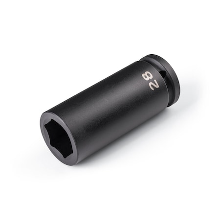 Tekton 3/4 Inch Drive x 28 mm Deep 6-Point Impact Socket SID33128