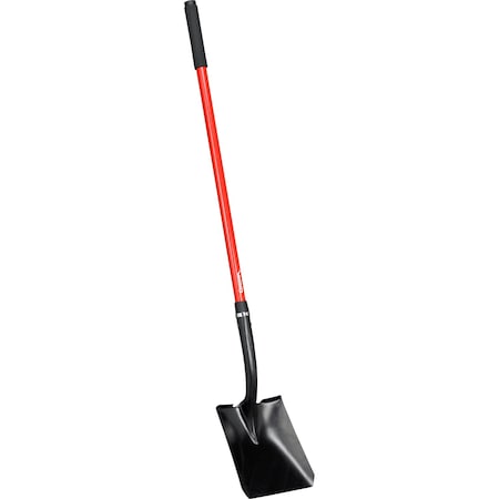 Corona Tools Square Point Shovel, 15-Gauge, 12. in Head, 48 in. Fiberglass Handle SS 27020