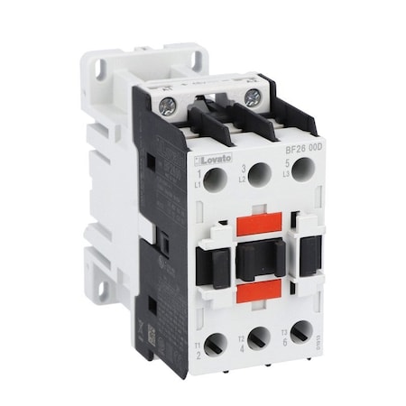 Lovato 3P Contactor 26A Ac3 24Vdc BF2600D024